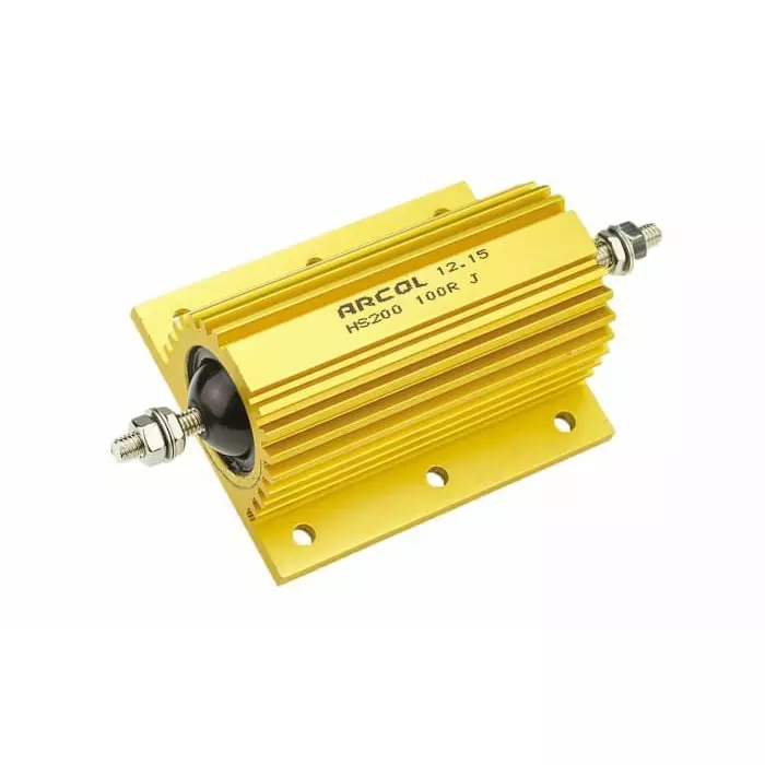 Arcol 100 Ω 200W Wire Wound Chassis Mount Resistor ±5%, HS200 100R J