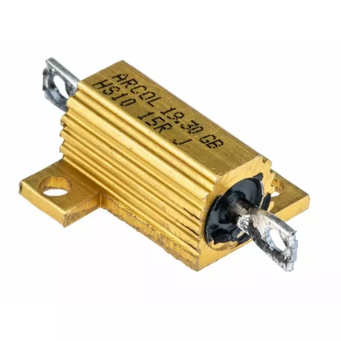 Arcol 15 Ω 10W Wire Wound Chassis Mount Resistor ±5%, HS10 15R J