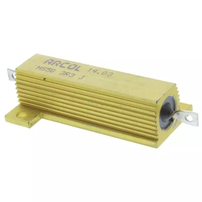 Arcol 3.3 Ω 50W Wire Wound Chassis Mount Resistor ±5%, HS50 3R3 J