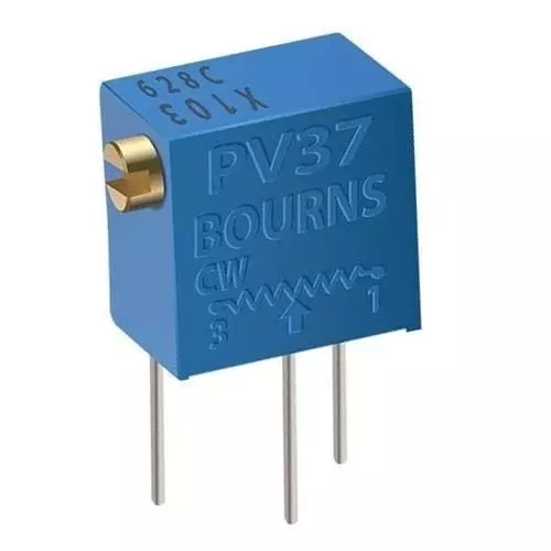 Bourns Multiturn Trimmer Resistor PC Pin Termination 25 kOhms Resistance, 81-PV37X253C01B00