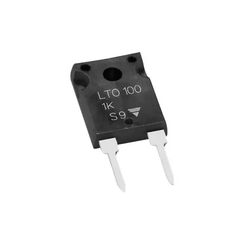 Vishay Through Hole Resistor 33 ohm Resistance 100 W Power, LTO100F33R00JTE3