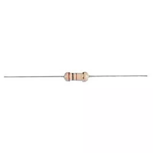 MULTICOMP PRO Through Hole Resistors CARBON FILM RESISTOR, 10MOHM, 250mW, 5%, MCCFR0W4J0106A50 (Pack of 45)