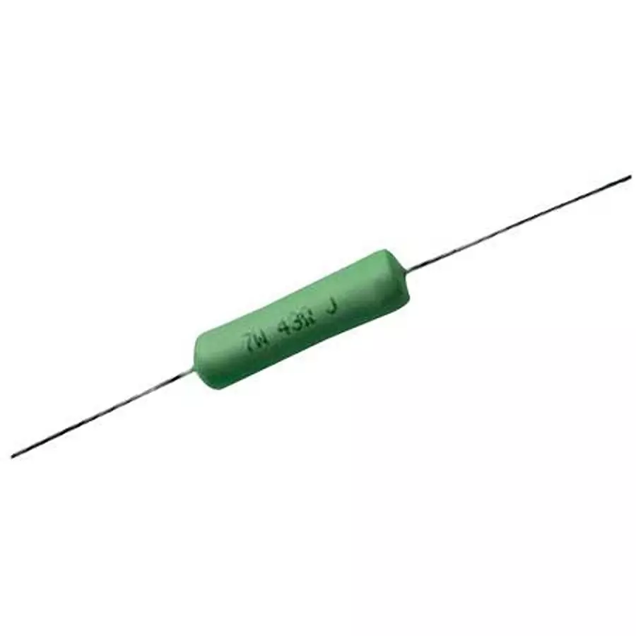 MULTICOMP PRO Through Hole Resistors WIREWOUND RESISTOR, 1 OHM, 10W, 1%, MCKNP0ASF100KB00.
