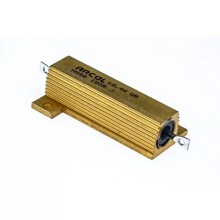 Arcol 150 Ω 50W Wire Wound Chassis Mount Resistor ±5%, HS50 150R J