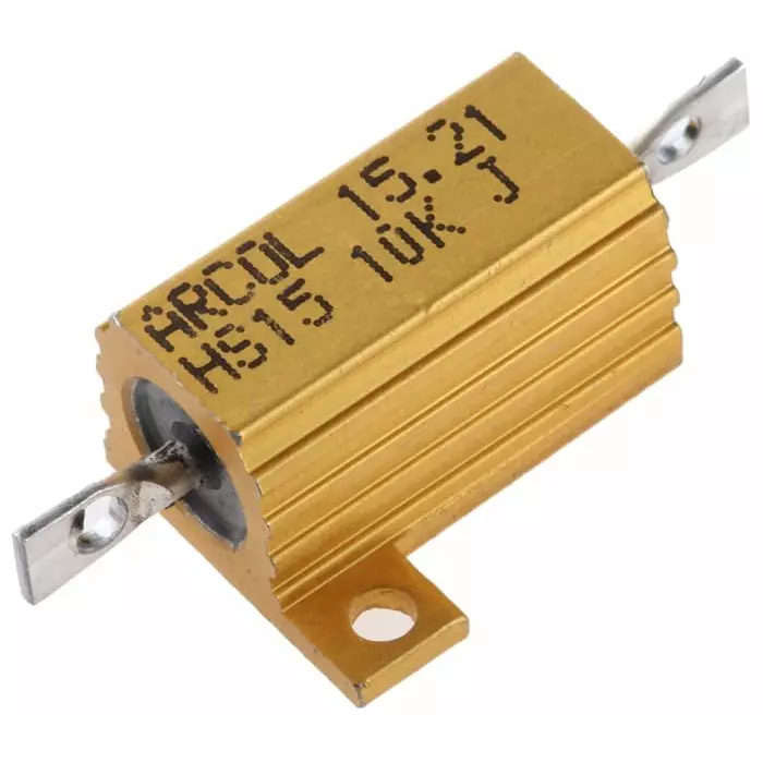 Arcol 10k Ω 15W Wire Wound Chassis Mount Resistor ±5%, HS15 10K J