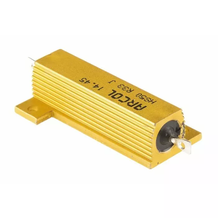 Arcol 330 mΩ 50W Wire Wound Chassis Mount Resistor ±5%, HS50 R33 J