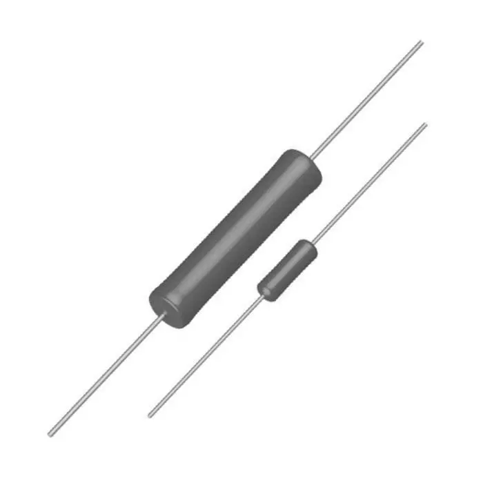 Vishay Through Hole Wirewound Resistor 2 kOhms Resistance 5 W Power, CW0052K000JB12