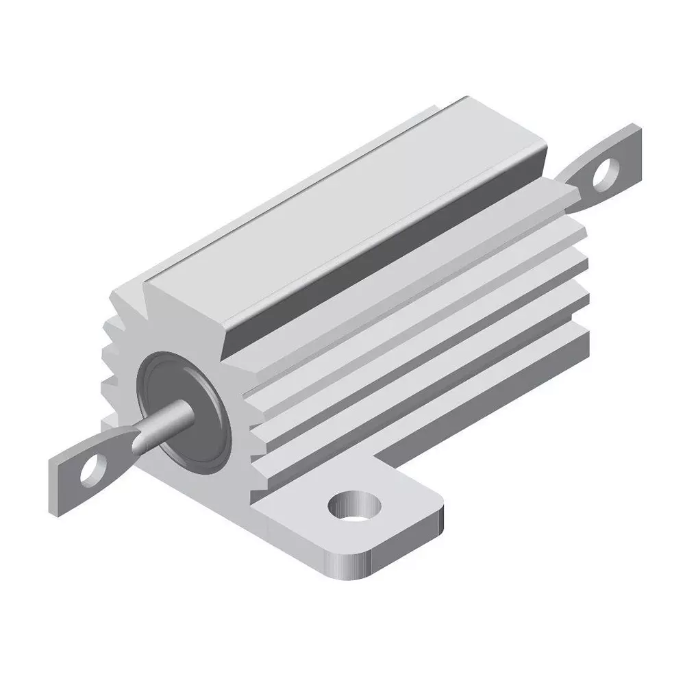 Vishay Wirewound Resistor Chassis Mount Solder Lug Termination 2 Ohms Resistance, NH0502R000FC02