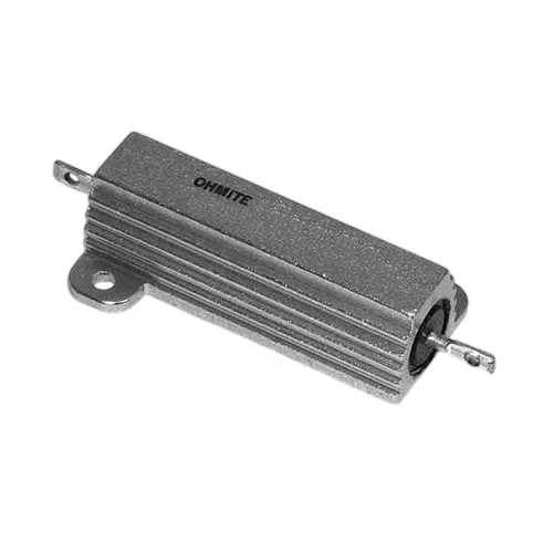 Ohmite Wirewound Resistor Chassis Mount Solder Lug Termination 500 mOhms Resistance, 850FR50E