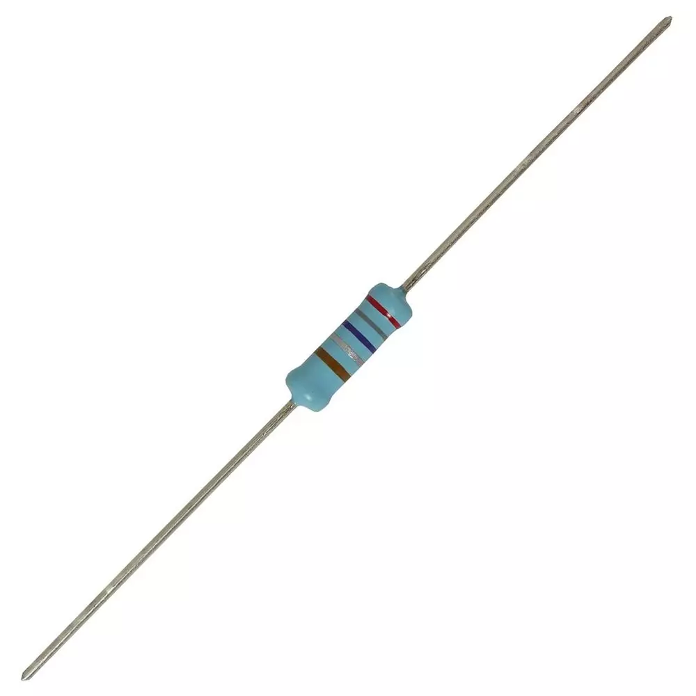 Vishay Metal Film Resistor Axial Termination 165 kOhms Resistance, MBE04140C1653FC100