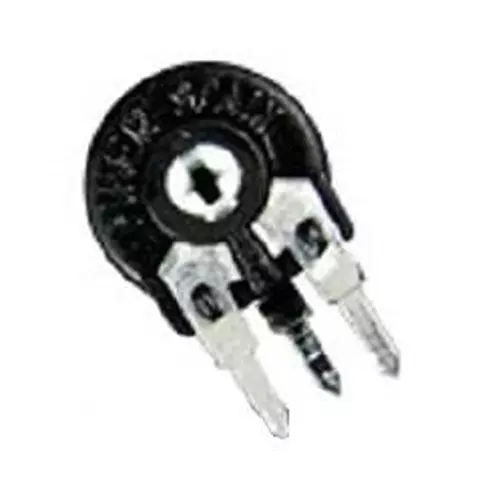 Piher Single Turn Trimmer Resistor Through Hole Termination 10 kOhms Resistance, 531-PT10H-10K