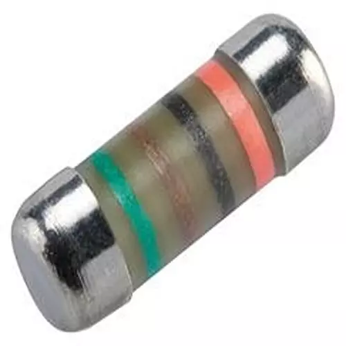 MULTICOMP PRO MELF SMD Resistor 5.1 kohm Resistance 200 mW Power Rating, MCCSRA0102FTDP5101 (Pack of 5)