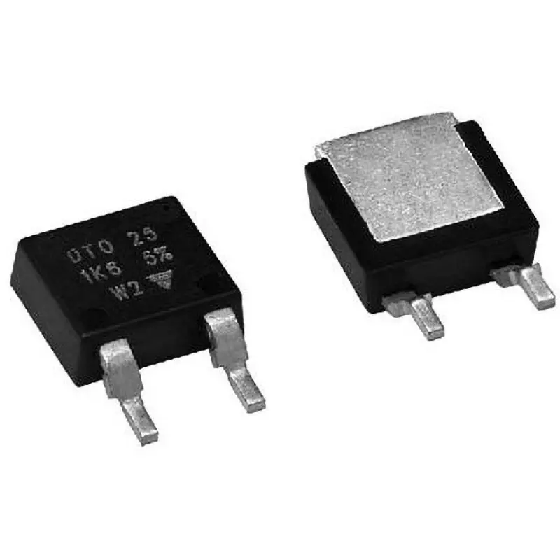 Vishay High Power Resistance 50 mΩ Resistance 25 W Rated Power ±5% Tolerance, DTO025CR0500JTE3