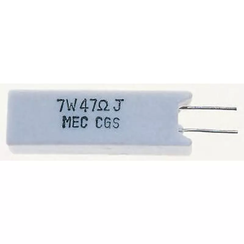 TE CONNECTIVITY Wirewound Resistor -55℃ Minimum Operating Temperature ±5% Tolerance 7 Rated Power, SQMW7R33J (Pack of 5)