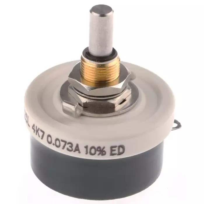 Vishay Wirewound Rheostat 38x50 mm Solder Lug Terminal 4.7 kΩ, RT025AS4701KB (Pack of 25 Pcs)