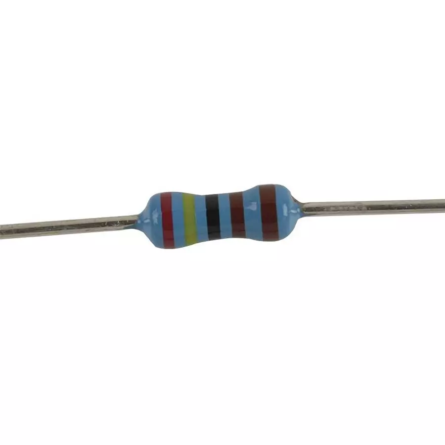 MULTICOMP PRO Through Hole Resistors METAL FILM RESISTOR, 2.4KOHM, 250mW, 1%, MCMF0W4FF2401A50 (Pack of 70)