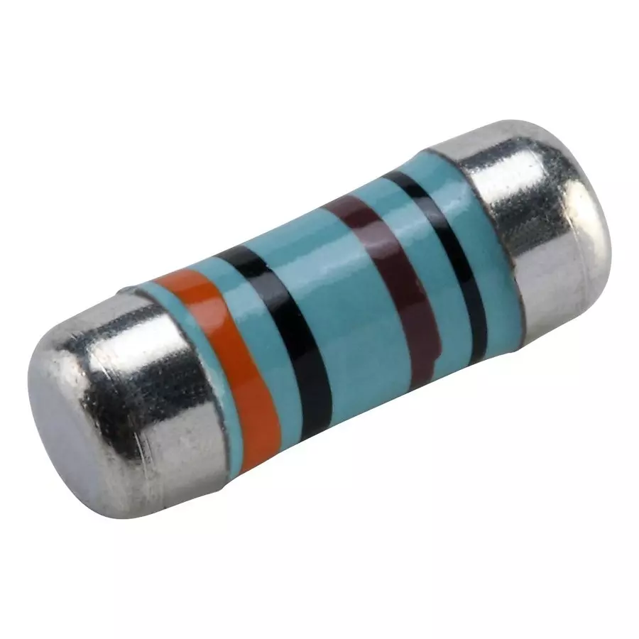 MULTICOMP PRO MELF SMD Resistors MELF RES, 470K, 0.2W, SMD, METAL FILM, MP000686 (Pack of 3000)