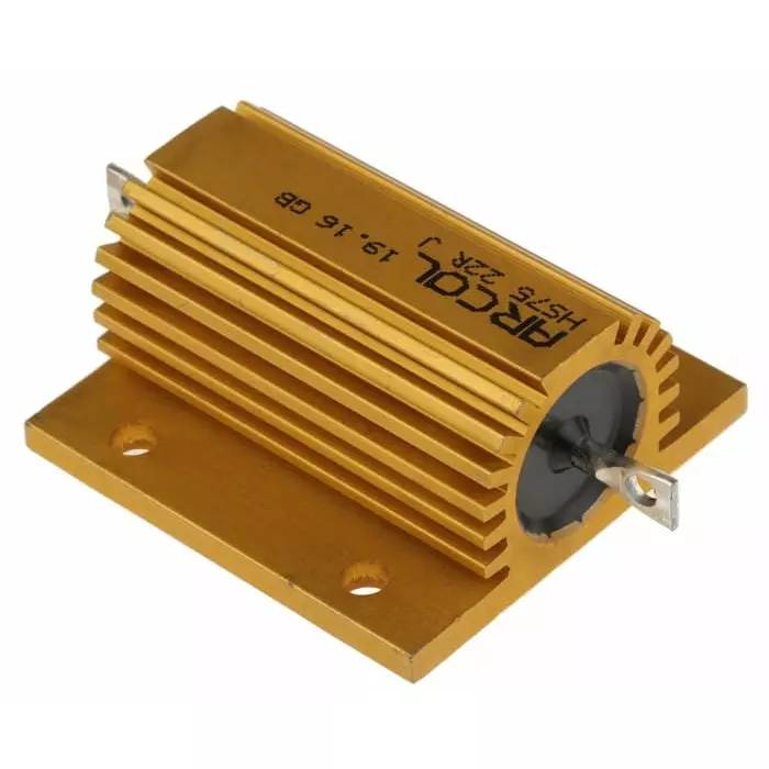 Arcol 22 Ω 75W Wire Wound Chassis Mount Resistor ±5%, HS75 22R J
