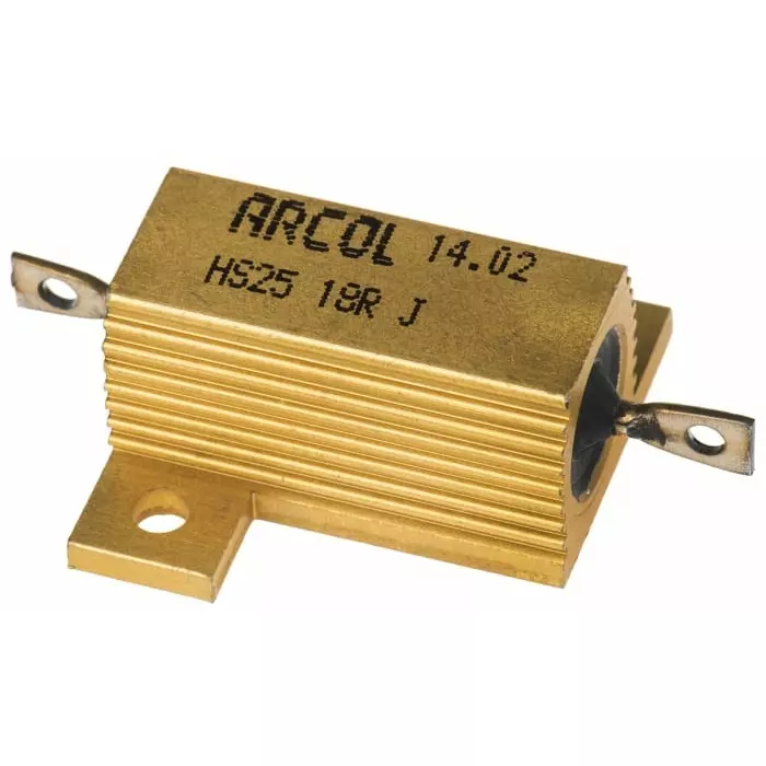 Arcol 18 Ω 25W Wire Wound Chassis Mount Resistor ±5%, HS25 18R J