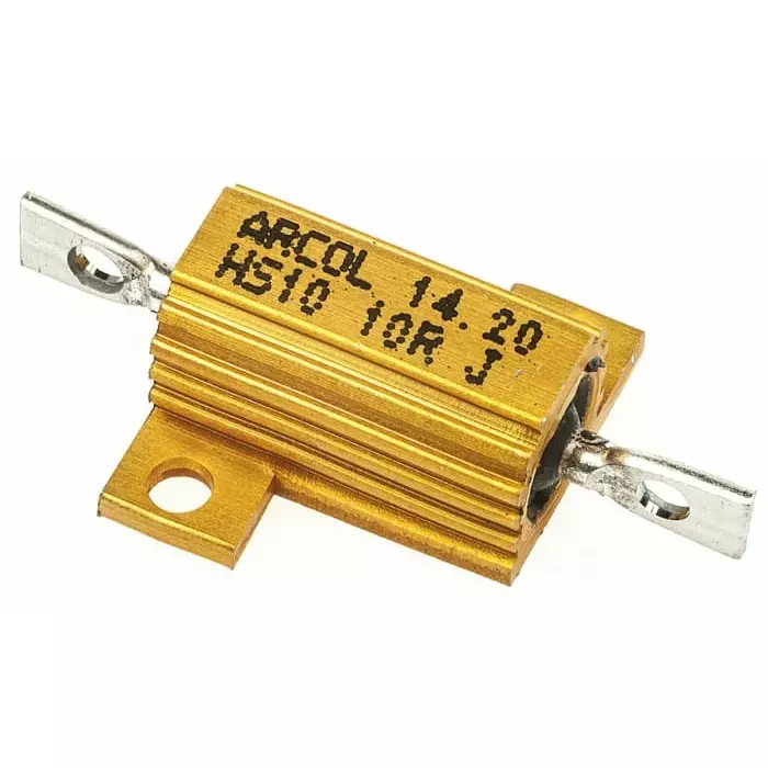 Arcol 10 Ω 10W Wire Wound Chassis Mount Resistor ±5%, HS10 10R J