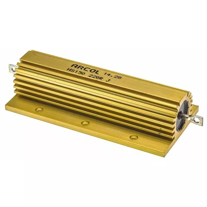 Arcol 220 Ω 150W Wire Wound Chassis Mount Resistor ±5%, HS150 220R J