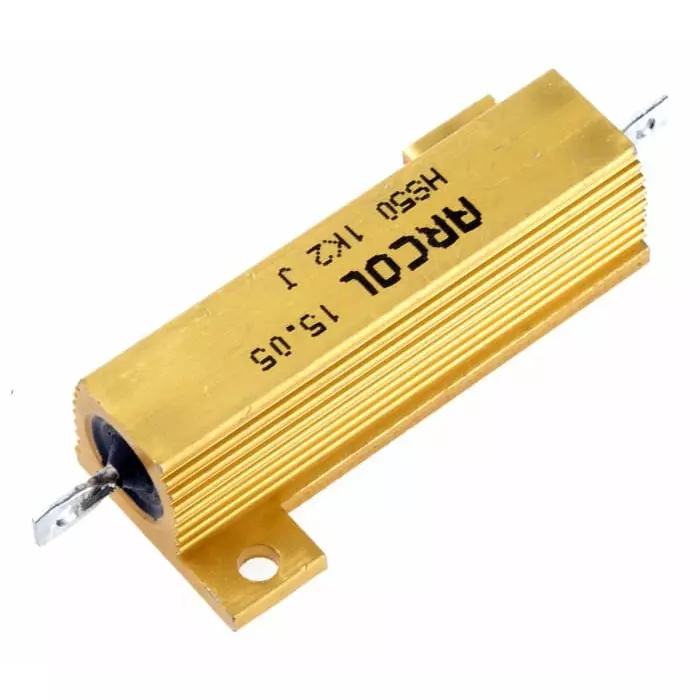 Arcol 1.2k Ω 50W Wire Wound Chassis Mount Resistor ±5%, HS50 1K2 J