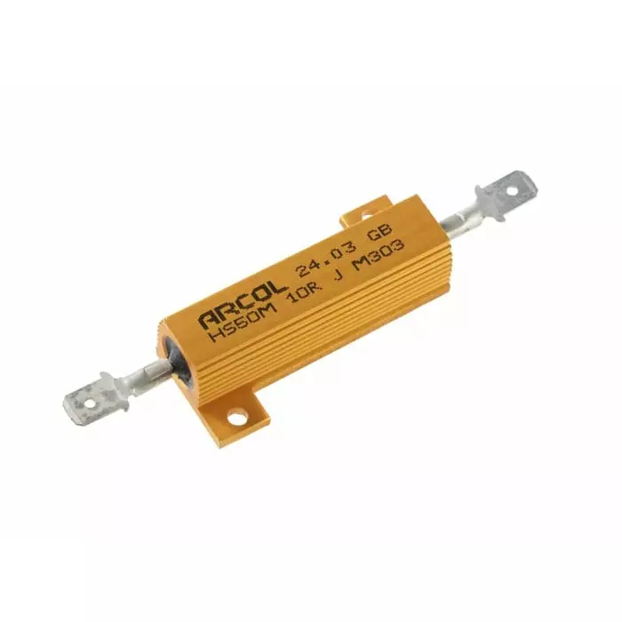 Arcol 50W Aluminium Chassis Mount Resistor 5%, HS50M 2K2 J M303