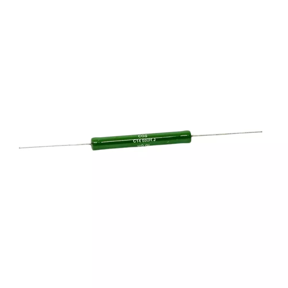 TE CONNECTIVITY Wirewound Resistor 680 Ohms Resistance 14 W Power, C14680RJL