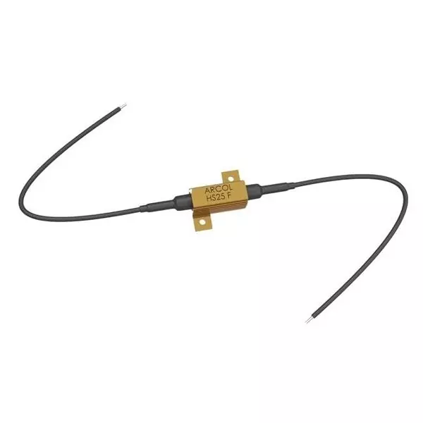 Ohmite Wirewound Resistor Chassis Mount Wire Lead Termination 220 Ohms Resistance, HS100F 220R F 200MM M372