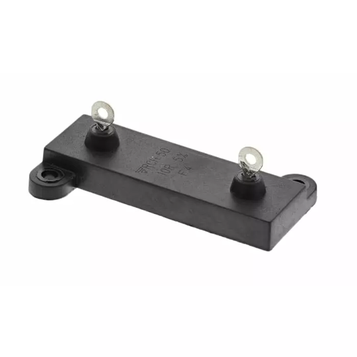 Vishay Chassis Mount Resistor Thick Film 50 W Power Rating 10 Ω Resistance, RCH50S10R00JS06 (Pack of 25)