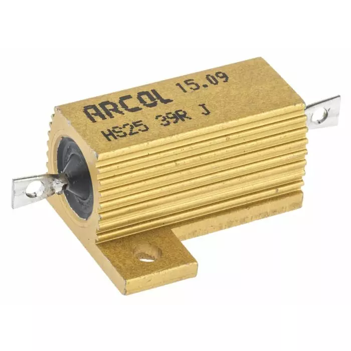Arcol 39 Ω 25W Wire Wound Chassis Mount Resistor ±5%, HS25 39R J