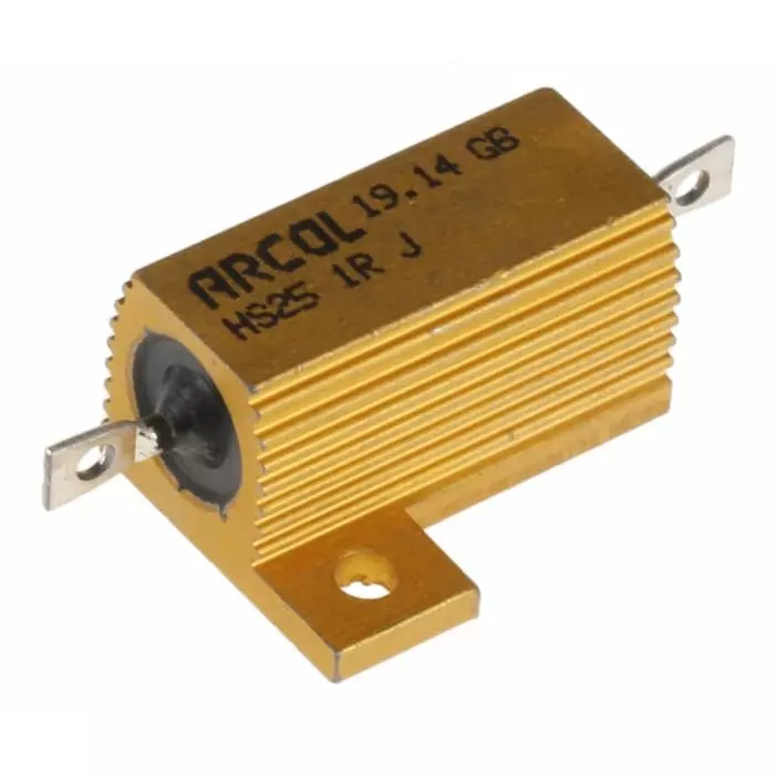Arcol 1 Ω 25W Wire Wound Chassis Mount Resistor ±5%, HS25 1R J
