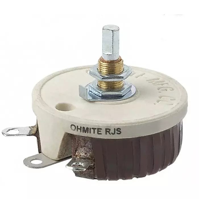 Arcol Ohmite 50W 500 Ω Rheostat 0.316A, RJS500E