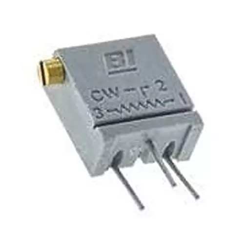 TT Electronics Multiturn Trimmer Resistor PC Pin Termination 1 kOhms Resistance, 858-67ZR1KLF