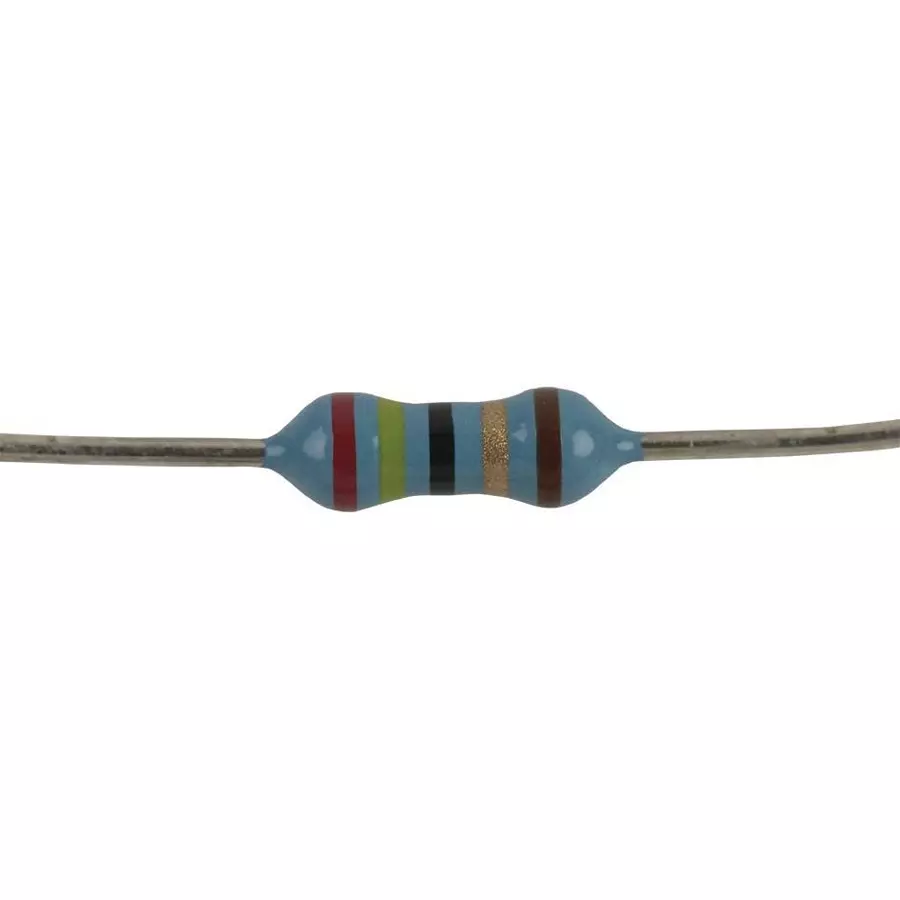 MULTICOMP PRO Through Hole Resistors METAL FILM RESISTOR, 24 OHM, 250mW, 1%, MCMF0W4FF240JA50 (Pack of 35)