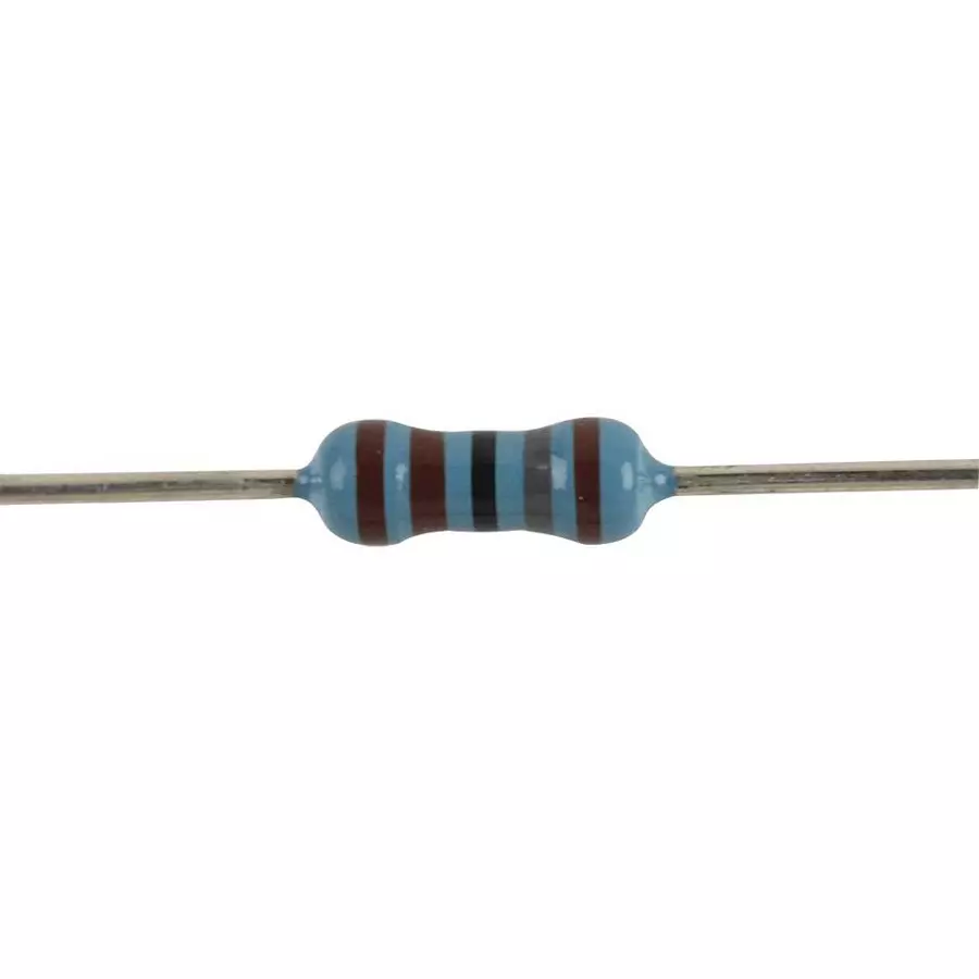 MULTICOMP PRO Through Hole Resistors METAL FILM RESISTOR, 1.8KOHM, 250mW, 1%, MCMF0W4FF1801A50 (Pack of 40)