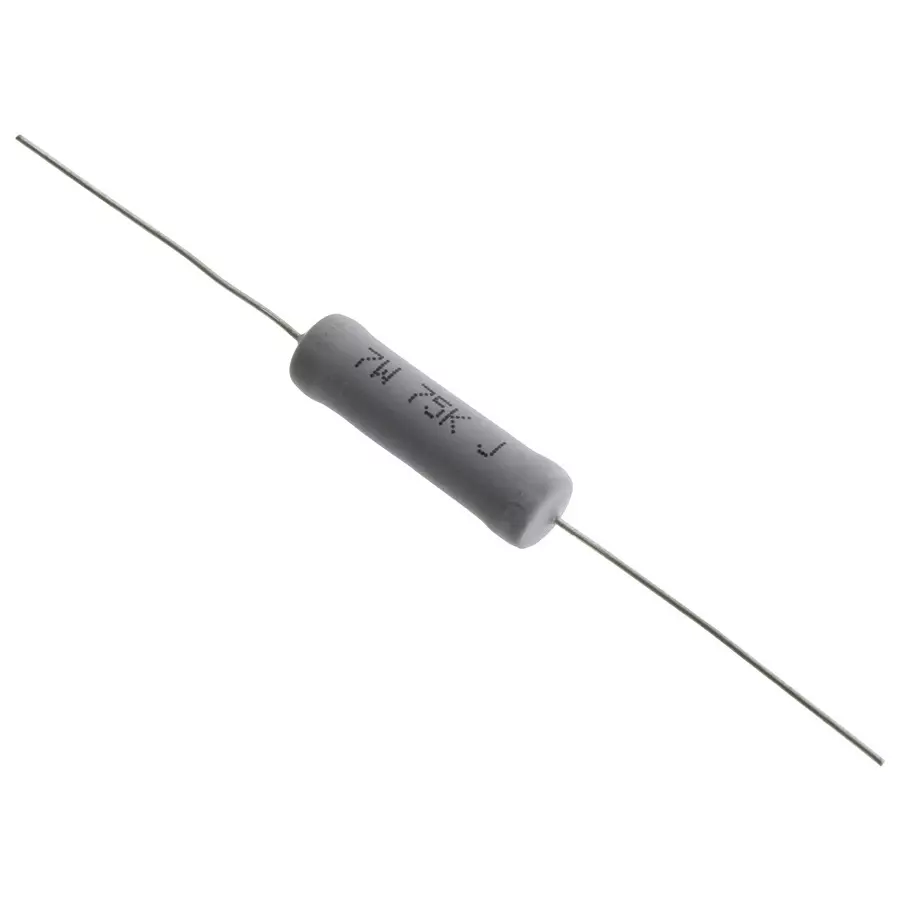 MINIREEL TE CONNECTIVITY / NEOHM RES, 75K, 7W, AXIAL, METAL OXIDE, ROX7J75K