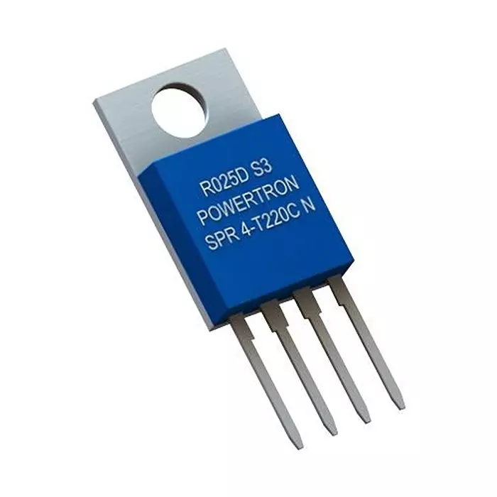 POWERTRON Res, R1, 15W, To-220, SPR 4-T220 0R100 S 1% M