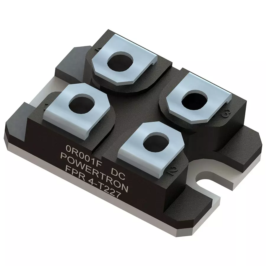 POWERTRON Res, Metal Film, 0R01, 1%, 1.5Kv, Screw, FPR 4-T227 0R010 G 1% Q