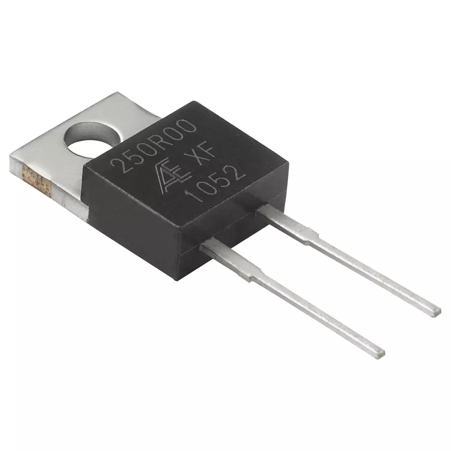 ALPHA ELECTRONICS Res, 100R, 0.05%, 8W, Radial, Metal Foil, PDY100R00A
