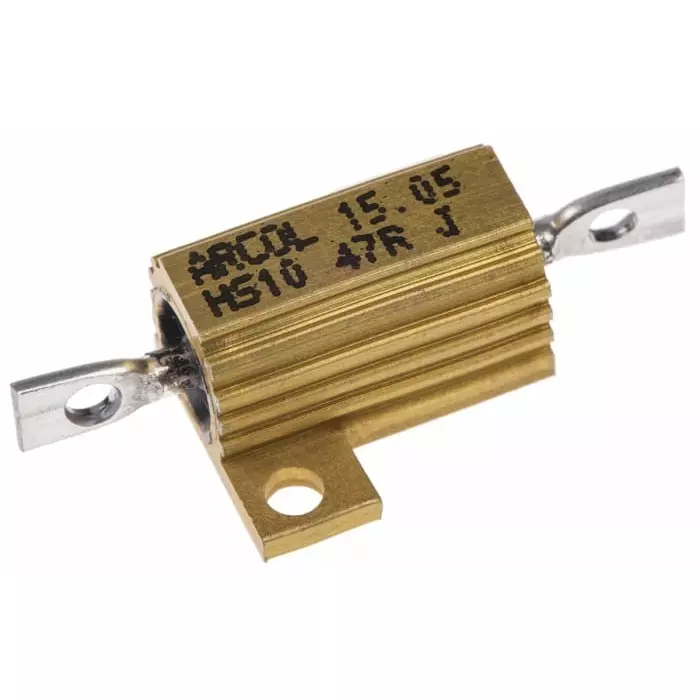 Arcol 47 Ω 10W Wire Wound Chassis Mount Resistor ±5%, HS10 47R J