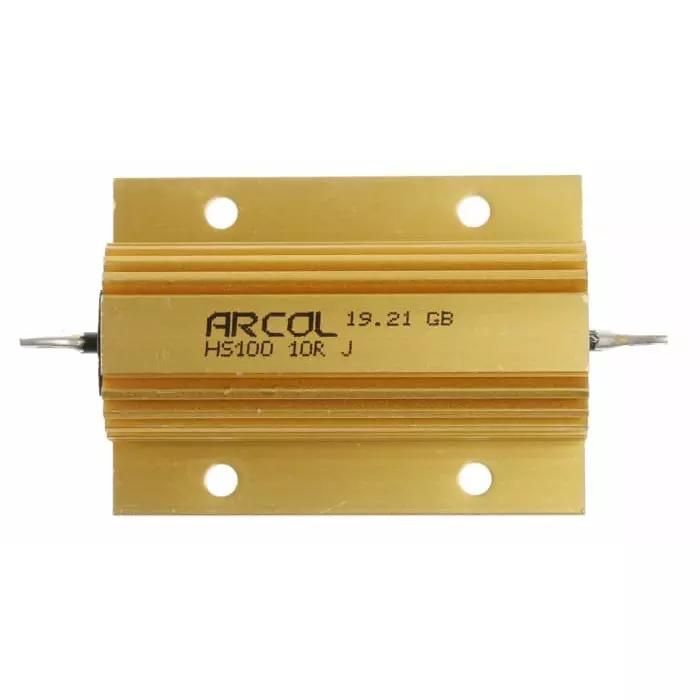 Arcol 10 Ω 100W Wire Wound Chassis Mount Resistor ±5%, HS100 10R J