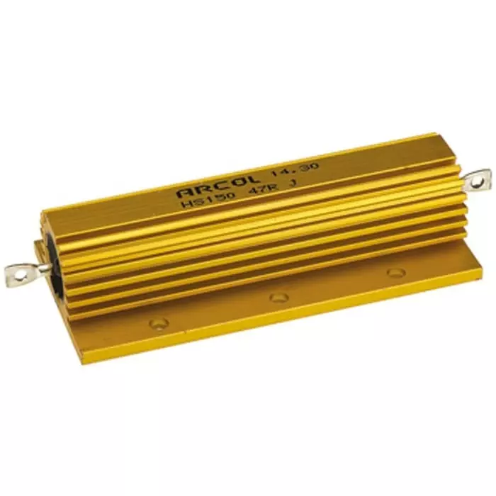 Arcol 47 Ω 150W Wire Wound Chassis Mount Resistor ±5%, HS150 47R J