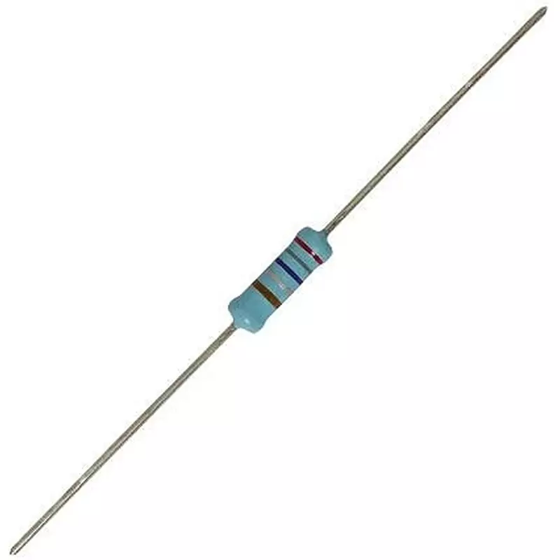 Vishay Metal Film Resistor Axial Termination 2.49 MOhms Resistance, MBA0204VC2494FC100