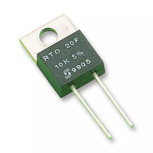 Vishay RES, 2R2, 5%, 20W, TO-220, THICK FILM, RTO020F2R200JTE3.