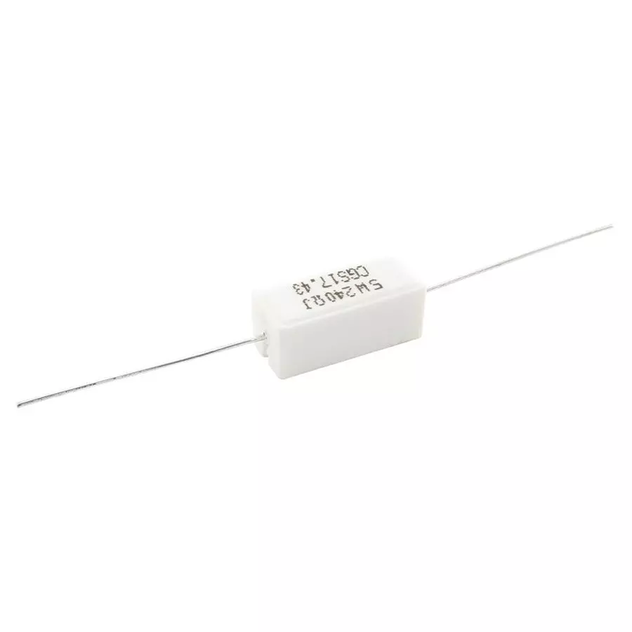 TE CONNECTIVITY RES, 240R, 5%, 5W, AXIAL, METAL FILM, SQPR5240RJ