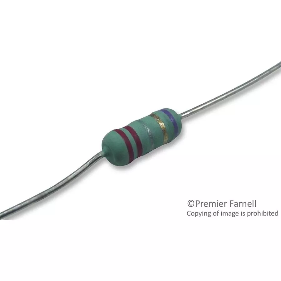 Yageo RES, 0R22, 5%, 1W, AXIAL, WIREWOUND, PNP1WVJT-52-0R22 (Pack of 10)