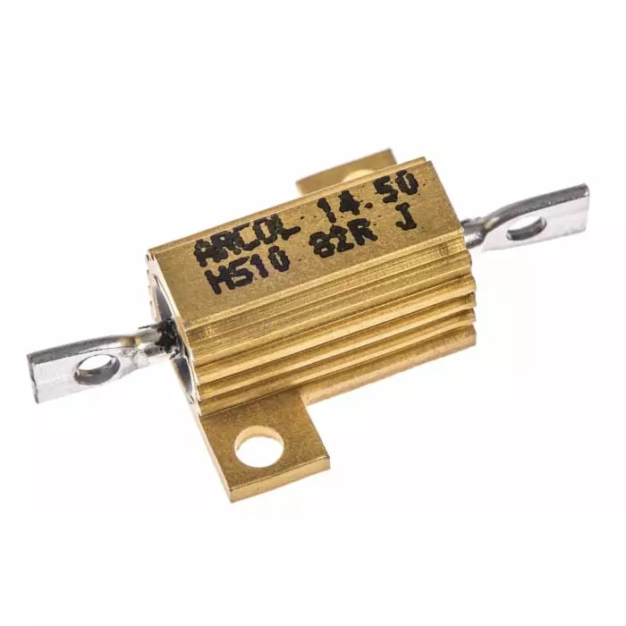 Arcol 82 Ω 10W Wire Wound Chassis Mount Resistor ±5%, HS10 82R J