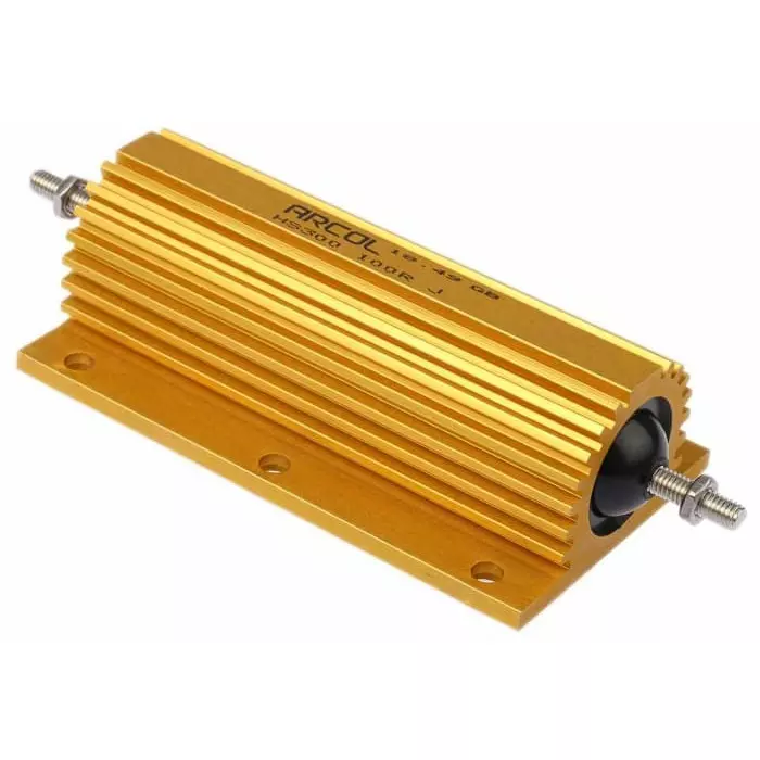 Arcol 100 Ω 300W Wire Wound Chassis Mount Resistor ±5%, HS300 100R J