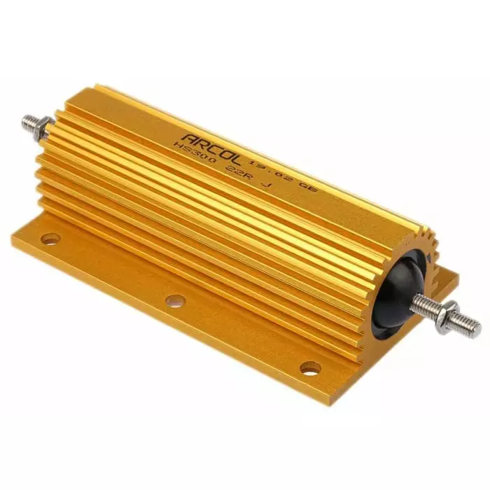 Arcol 22 Ω 300W Wire Wound Chassis Mount Resistor ±5%, HS300 22R J